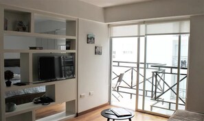 Apartment, 1 Queen Bed with Sofa bed, Non Smoking | Living area | LED TV - Cozy Apt with Balcony in an Exclusive Area #6 (Lima)