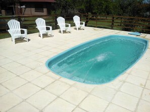 Seasonal outdoor pool - Duplex La Lechuza (Carpintería)