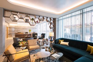 Sala de estar en el lobby