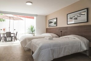 Căn hộ, 1 phòng ngủ | 1 phòng ngủ, bàn, truy cập Internet không dây miễn phí, bộ trải giường 