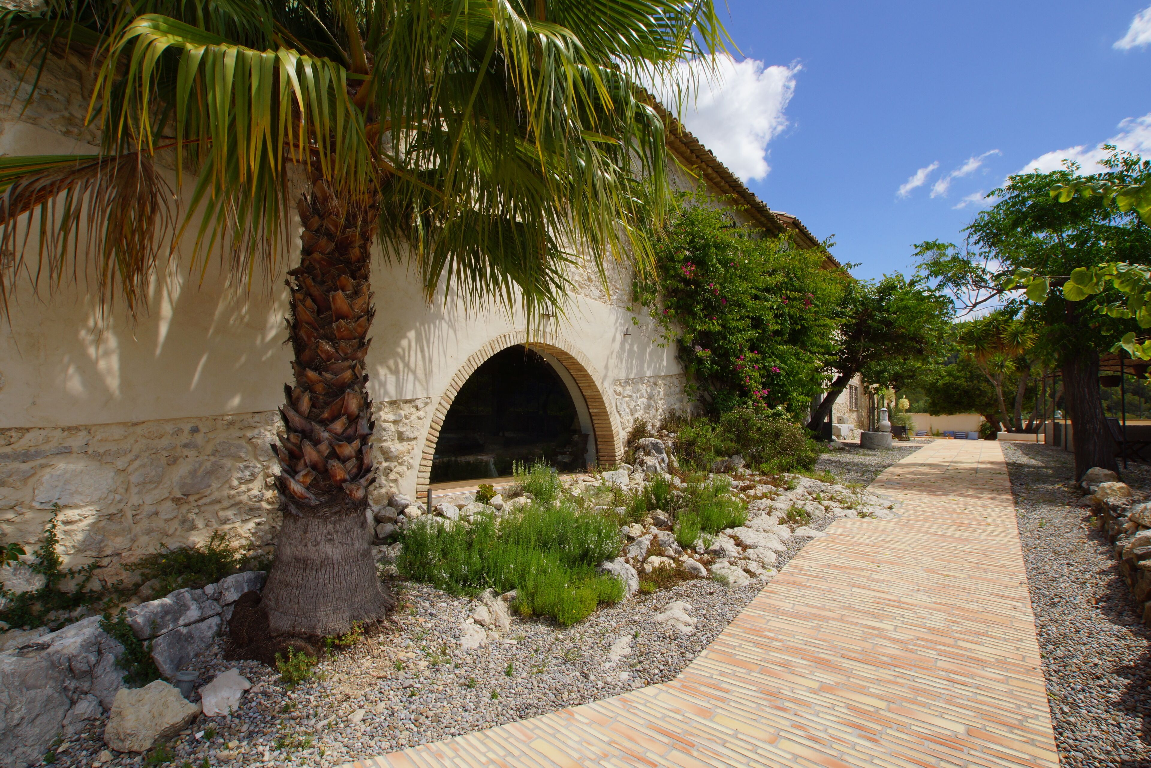 Enceinte de l’hébergement