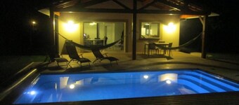 Ferienhaus mit beheiztem Pool