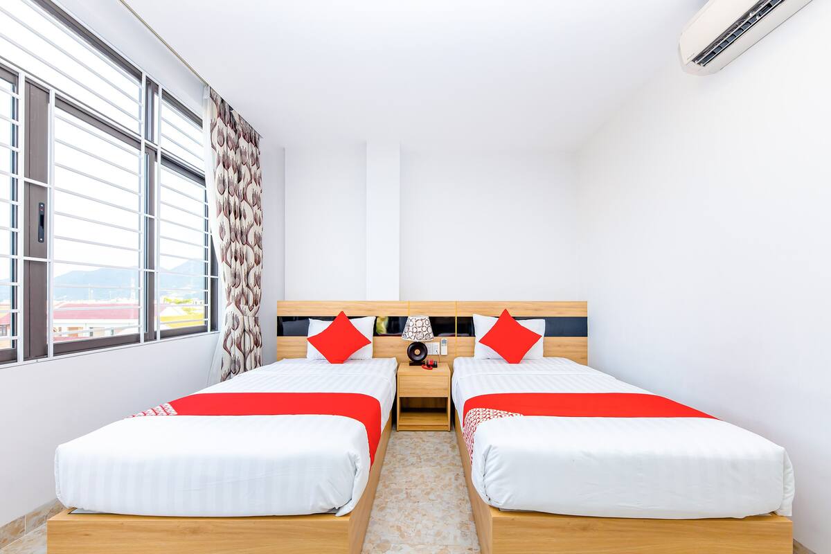 Deluxe-Doppel- oder -Zweibettzimmer, Nichtraucher, Stadtblick