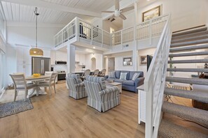 Smart TV, DVD player, books