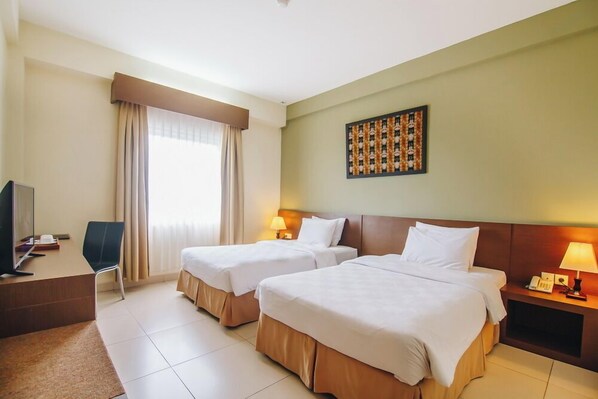 Phòng 2 giường đơn Superior | Minibar, bàn, phòng cách âm, truy cập Internet không dây miễn phí 