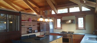 Post and beam, beautiful house,  overlooking Nelson and Kootenay Lake. 