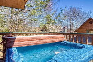 Idromassaggio all'aperto