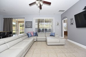 Smart TV, table football, video library