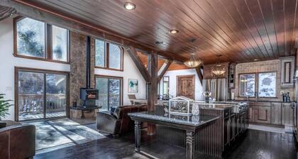 Laaja vuoren Retreat: Yksinäinen silti pääsy - höyrysuihku, kylpyammeet, luonto