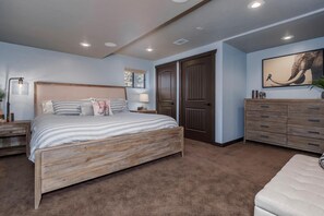 5 bedrooms, iron/ironing board, travel crib, free WiFi