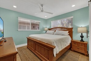 2 slaapkamers, een strijkplank/strijkijzer, wifi, beddengoed