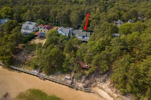 Exterior - Waterfront Views of Creek- Beach Access! (Wellfleet)