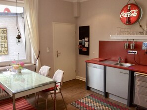 Dining - Charming, spacious town house, Friedrichstadt n. North Sea / 2-4 pers (Friedrichstadt)