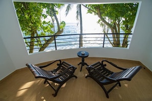 Vue depuis le balcon