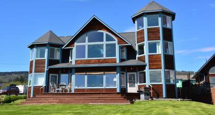 Seaside Lodge on Bishop's Beach upeat näkymät Kachemak Bay!