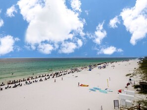On the beach