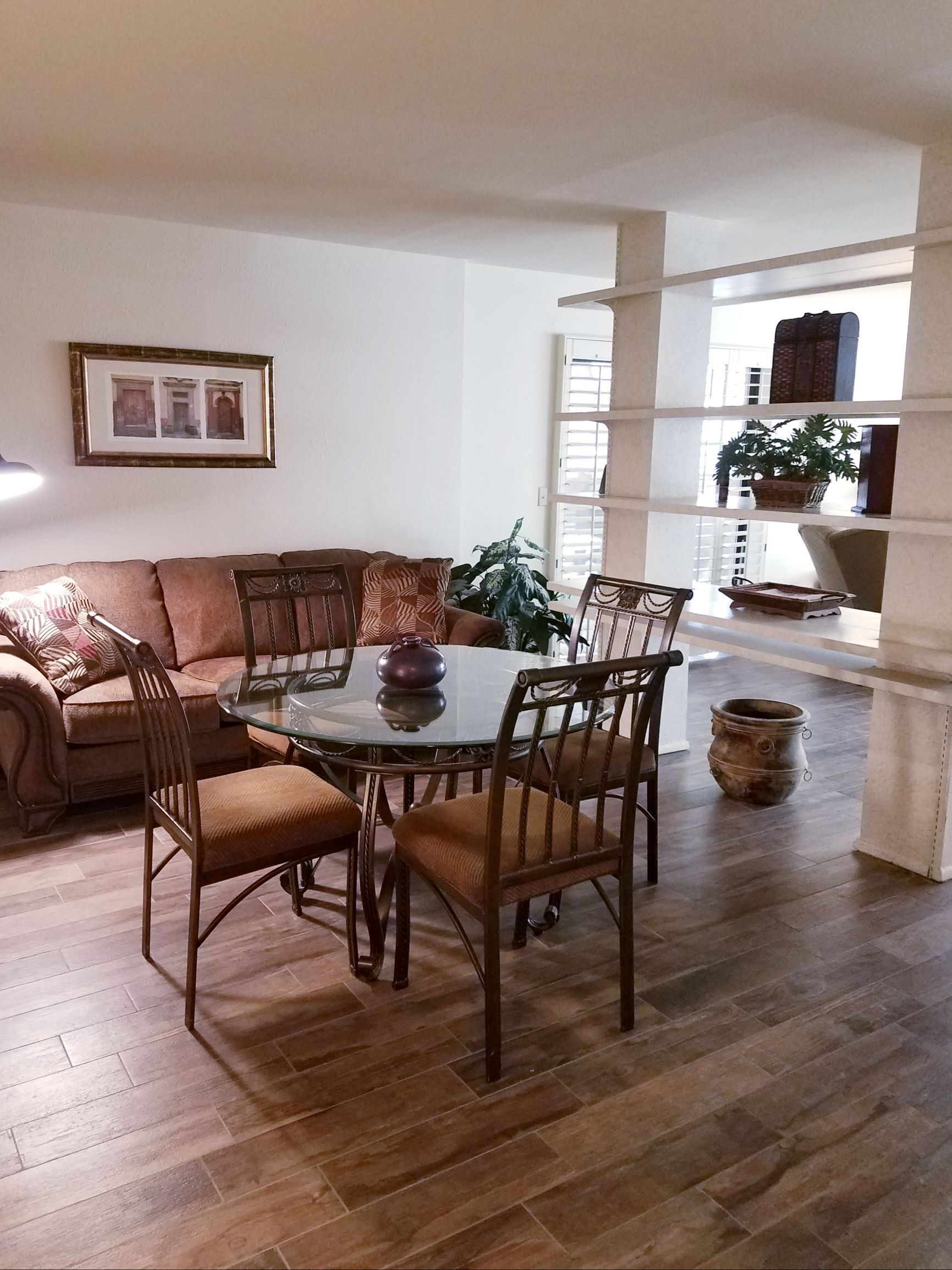 Biltmore Terrace: Quiet, spacious ground floor unit at back of gated complex.
