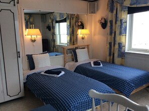 Chambre avec lits jumeaux
