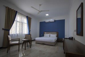 In-room safe, iron/ironing board, rollaway beds, free WiFi