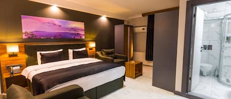 Chambre Familiale, vue ville