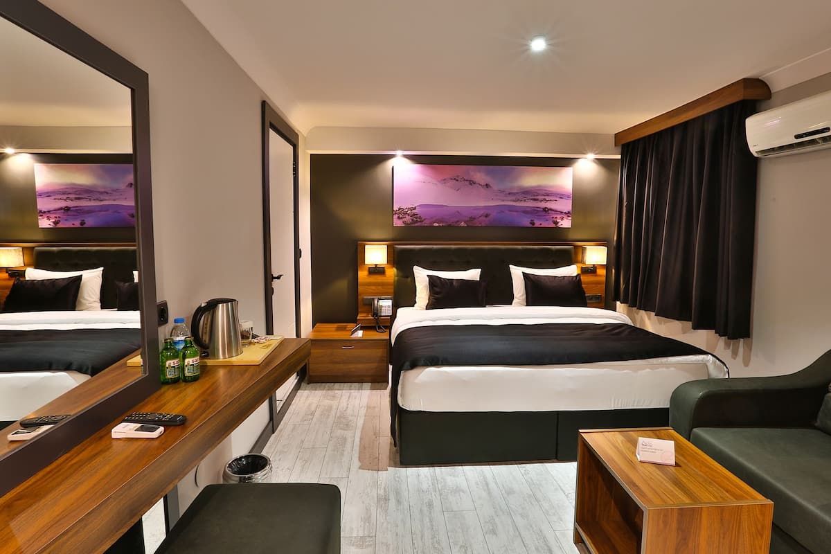Minibar, in-room safe, desk, soundproofing