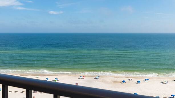 A beach with clear skies and calm waters. - Wonderful Location! Clean Unit with Gorgeous Gulf Front Views! Family Friendly! (Orange Beach)