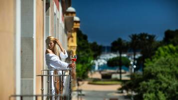 Vue sur la plage/l’océan