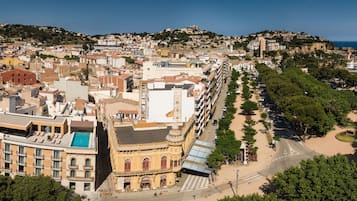 Façana frontal de l'allotjament