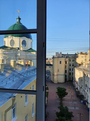 Quarto casal ou duplo conforto | Vista para a cidade