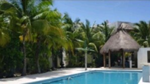 Outdoor pool - Casa bellissima Les Alisez (Playa del Carmen)