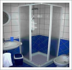 Regadera, regadera tipo lluvia, secadora de cabello, bidet
