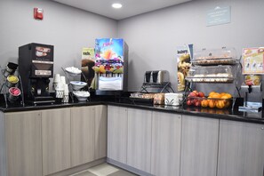 Petit déjeuner continental compris tous les jours