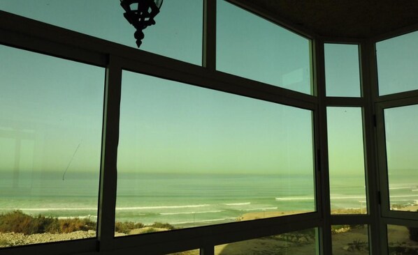 Uitzicht vanuit accommodatie