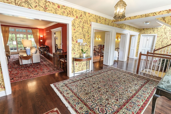 Interior entrance