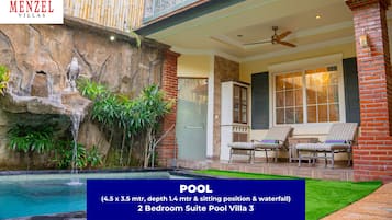 Villa Suite 2 Bedrooms | Private pool