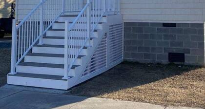 Kodikas mökki kuuluisalla Chincoteagan saarella