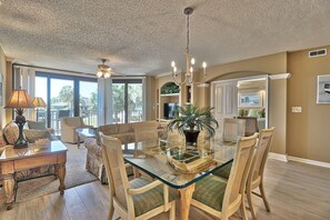 TV, DVD player, books, video library