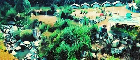 المنطقة المحيطة بالمنشأة