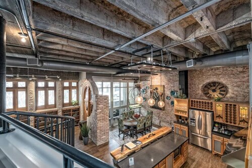 Green Door Lofts-Stained Glass Loft