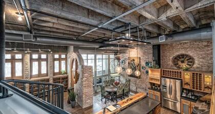 Green Door Lofts-Stained Glass Loft