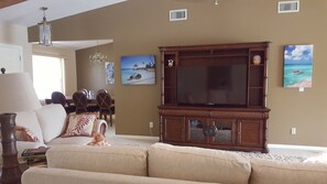 Smart TV, books, music library