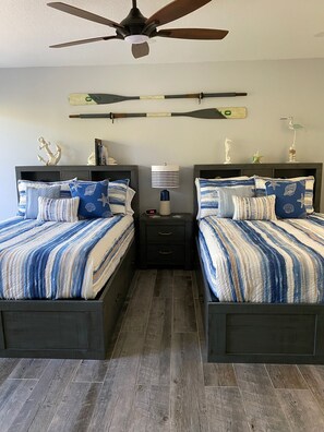 2 bedrooms, desk, iron/ironing board, free WiFi