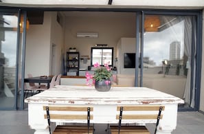 Deluxe Apartment, Non Smoking, Sea View | Terrace/patio