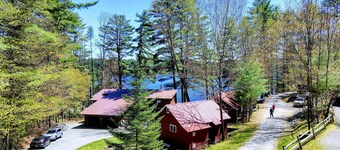 # 5 Fireside @Birchwood Cottages en Loon Lake. Costa amistosa de la familia