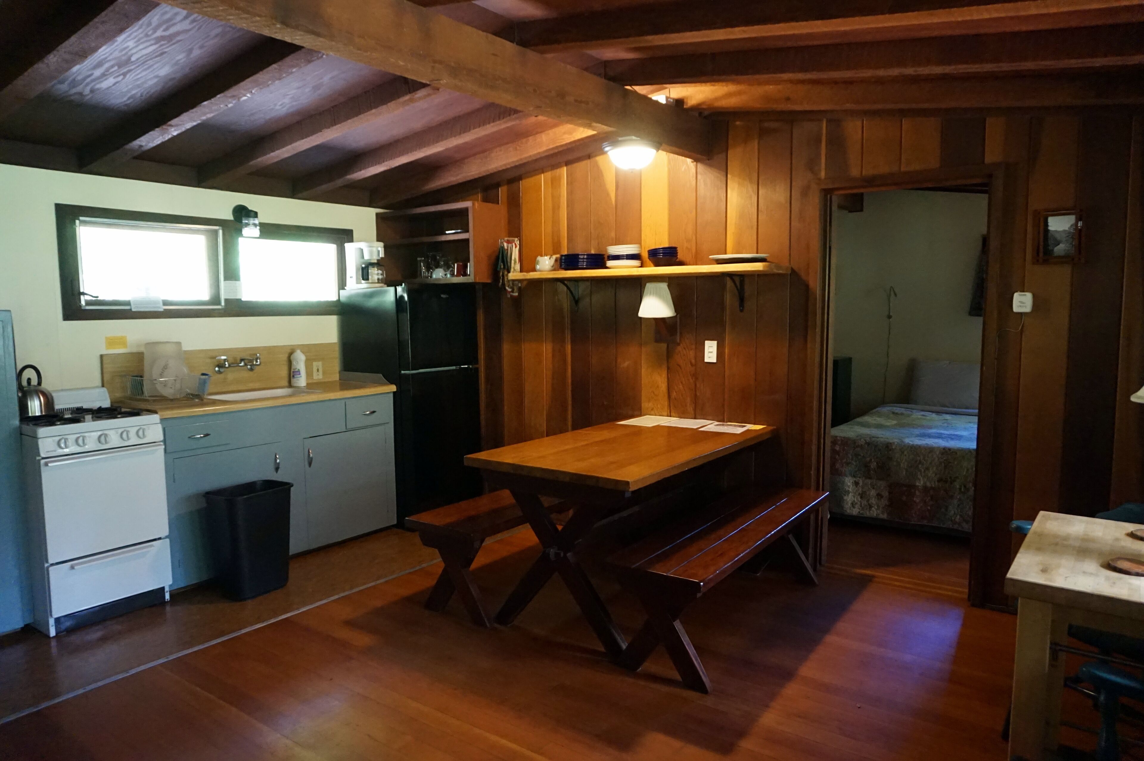 Riverside cabin in the Klamath Mountains, (Restrictions apply, see description)