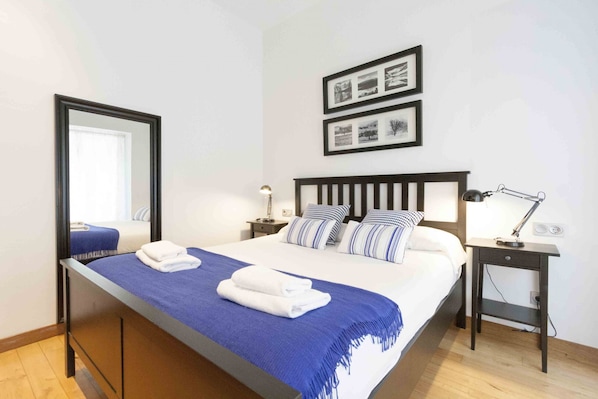 1 Schlafzimmer, Bügeleisen/Bügelbrett, kostenloses WLAN, Bettwäsche