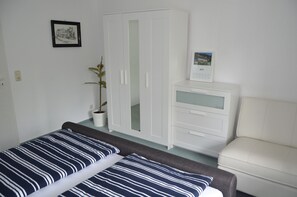 2 عدّة غرف نوم وواي فاي وملاءات أسرّة