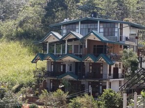 Voorkant van accommodatie