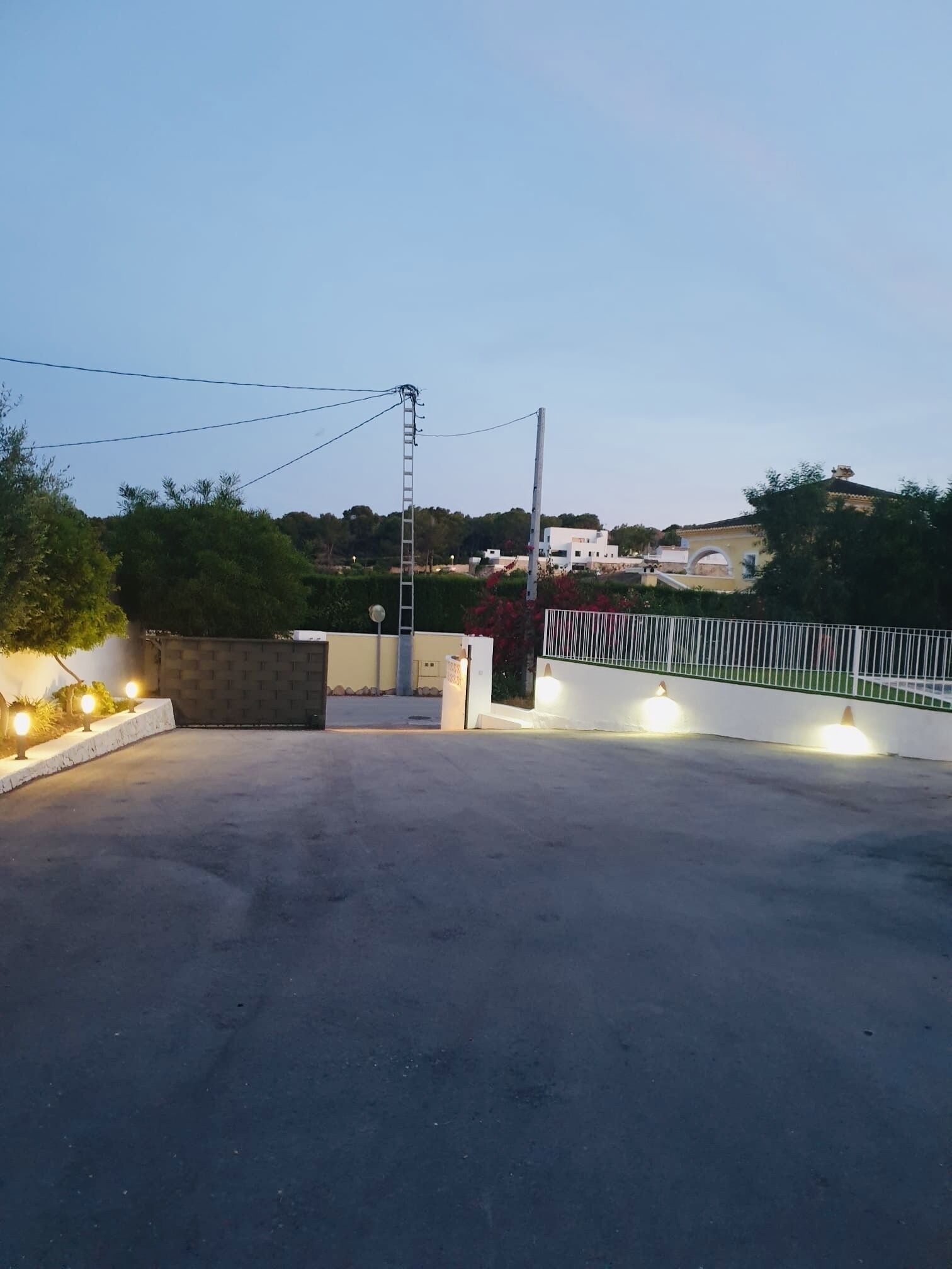 Áreas de la propiedad