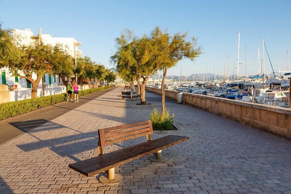 Overnatningsstedets område